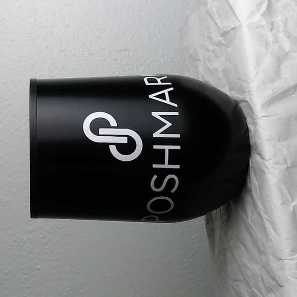 Original From POSHMARK Back Stainless Steel Wine Tumbler 10 Oz Hot/Cold Drink - Picture 6 of 16